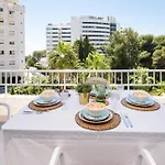 Escapada Perfecta En Terraza, Piscina Parking Y Sol מארבלה