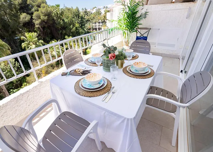 Apartmán Escapada Perfecta En Terraza, Piscina Parking Y Sol Marbella