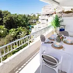 Escapada Perfecta En Terraza, Piscina Parking Y Sol Lägenhet Marbella