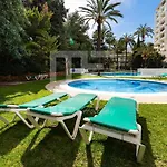Escapada Perfecta En Terraza, Piscina Parking Y Sol Lägenhet Marbella